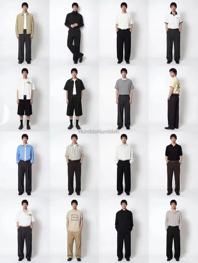 HumbleHumbleR 官方账号的当季 lookbook